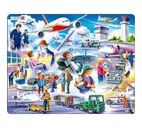 Larsen casse-tête MaxiAirport 42 pièces Multicolore G