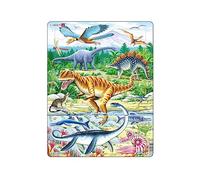 Larsen FH16 Dinosaures de l'époque Jurassique, Puzzle Cadre avec de 35 pièces