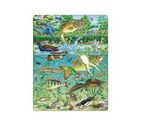 Larsen FH19 Écosystème européen des étangs d'eau, Puzzle Cadre avec de 50 pièces