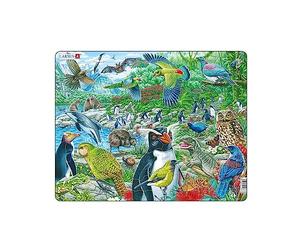 Larsen FH44 La Faune et la Flore de la Nouvelle-Zélande, Puzzle Cadre avec de 53 pièces