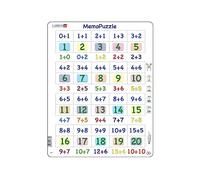 Larsen GP3 MemoPuzzle : Addition avec Les nombres de 0 à 20, Puzzle Cadre avec de 40 pièces