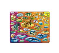Larsen HL1 Histoire Naturelle - du Trias à nos Jours, édition Allemand, Puzzle Cadre avec de 85 pièces