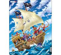 Larsen Jigsaw Puzzle The Pirate Ship , 30pcs.