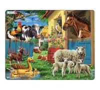 Larsen Maxi LA-FH23 Puzzle à formes 23 pièces Faune