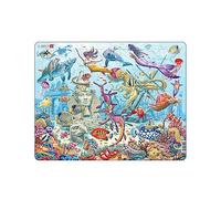 Larsen PG6 Sirènes dans Une mystérieuse Ville engloutie, Puzzle Cadre avec de 35 pièces
