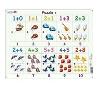 Larsen puzzle Maxi Apprendre à ajouter 20 pièces Multicolore