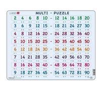 Larsen puzzle Maxi Learning multiplier 80 pièces Multicolore G