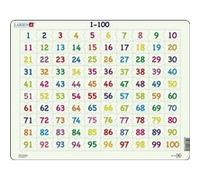 Larsen puzzle Maxi Learning tellen100 pièces Multicolore G