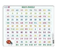 Larsen puzzle Maxi Learning vermenigvuldigen58 pièces Multicolore G