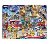 Larsen puzzle Maxiles pompiers 45 pièces Multicolore G