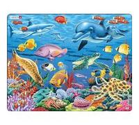 Larsen Puzzle Maxi Koraalrif 35 pièces Multicolore G