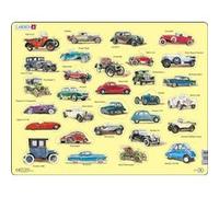Larsen puzzle Puzzle Maxi Oldtimer auto's30 pièces Multicolore G