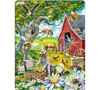 Larsen puzzle puzzle Maxil'apiculteur avec les abeilles 53 pièces Multicolore G