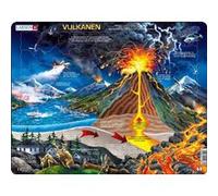 Larsen puzzle puzzle MaxiVolcans 70 pièces Multicolore G