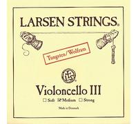 Larsen Saiten für Cello Sol Acier chromé/Tungstène lll 4/4; Soft