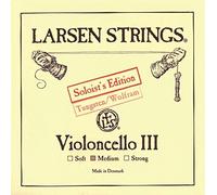 Larsen Saiten für Cello Sol Acier chromé/Tungstène Soloist's Edition lll 4/4; Soft