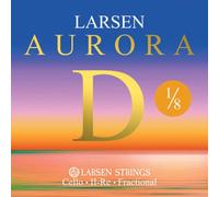 LARSEN STRINGS Aurora cordes pour violoncelle medium D 1/8 medium