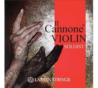 LARSEN STRINGS Cordes de violon II Cannone - Violon 4/4 - Soliste - Jeu 4 cordes, tension 24,5 kg/53.9 lbs