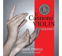 LARSEN STRINGS Cordes pour violon Il CANNONE Set soloist Direct and Focused