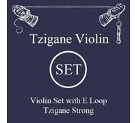 LARSEN STRINGS Cordes violon Tzigane Jeu de cordes multifilament E Acier Boucle strong