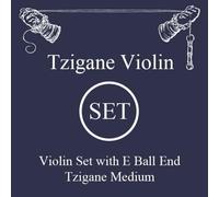 LARSEN STRINGS Cordes Violon Tzigane Jeu de cordes multifilaments âme E Acier Boule medium