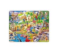 Larsen US30 Une journée passionnante au Zoo, Puzzle Cadre avec de 48 pièces