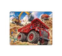 Larsen US36 Camion Benne géante, Puzzle Cadre avec de 33 pièces