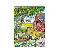 Larsen puzzle puzzle Maxil'apiculteur avec les abeilles 53 pièces Multicolore G