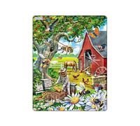 Larsen US39 Les Abeilles occupées et l'apiculteur, Puzzle Cadre avec de 53 pièces