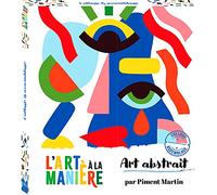 L'art à la manière Art abstrait - Collage et assemblage - boîte avec accessoires