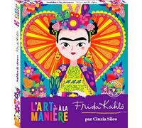 L'art à la manière de Frida Kahlo - Sables et strass - boîte avec accessoires