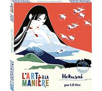 Deux Coqs d'Or Boîte de peinture aquarelle L'art à la manière d'Hokusai - avec accessoires
