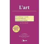 L'art: agrégation interne 2018-2019