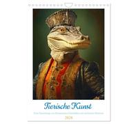 L'art animalier - une collection de peintures de la Renaissance représentant des animaux, Version française (Calendrier mural 2026 DIN A4 portrait), Calendrier CALVENDO mensuel