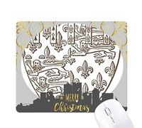 l'art baroque lion shield illustration schéma la nuit de noël, tapis de souris en caoutchouc