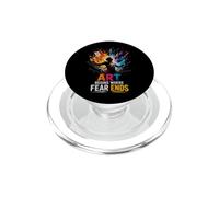 l'art Commence Ou La Peur Finit - Artiste PopSockets PopGrip pour MagSafe