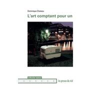 L'art comptant pour un