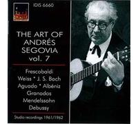 L'art D'andres Segovia Vol. 7