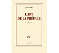 L'art De La Préface