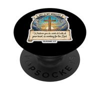 l'art de L'Artiste chrétien est Mon ministère Jésus-Christ Spirituel PopSockets PopGrip Adhésif