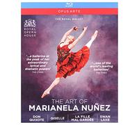 l'art de Marianela Nuñez : Don Quichotte-La Fille Mal gardée-Gisèle-Le Lac des Cygnes. [Blu-Ray]