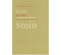 L'art d'éduquer selon édith stein - Eric de Rus - Cerf - broché - Essai
