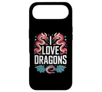l'art des créatures mythiques d'I Love Dragons Coque pour iPhone Air