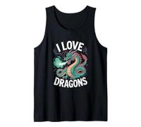 L'art des créatures mythiques d'I Love Dragons Débardeur