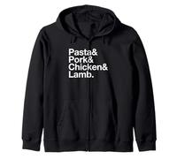 l'art des pâtes, du Porc, du Poulet et de l'agneau Sweat à Capuche