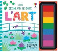 L'art - Dessine avec les doigts - Dès 4 ans - Rosie Dickins - Usborne - broché - Document jeunesse