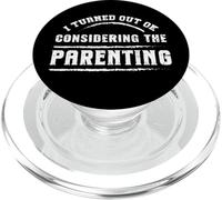 L'art d'être parent, je m'en suis bien sorti Humour familial PopSockets PopGrip pour MagSafe