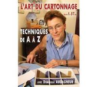 L'art du cartonnage n°1 Techniques de A à Z avec Dominique Augagneur - DVD Documentaire - LOISIRS CREATIFS - Vidéotel E