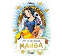 L'art du coloriage Disney - Manga - Collectif Disney - Hachette Heroes - broché - Document jeunesse