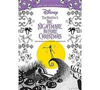 L'art du coloriage : Les cauchemars avant Noël de Tim Burton